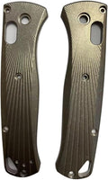 1Pair Titanium Scales Handle Fits for Benchmade Bugout 535 CNC Handle Patch