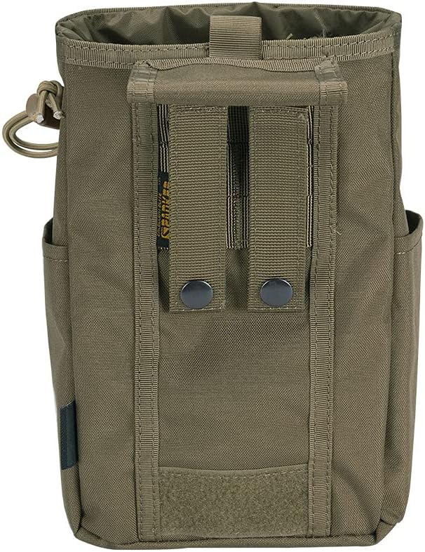 EXCELLENT ELITE SPANKER Molle Dump Pouch Drawstring Magazine Utility Pouch Folding Dump Pouch Waist Bag