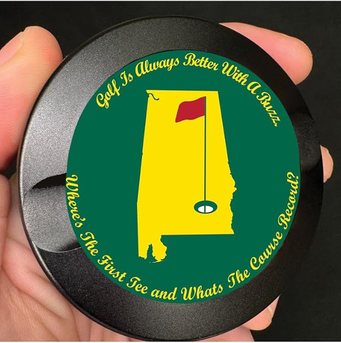 Brotherhood Metal Zyn Container - Metal Zyn Holder - Zyn Metal Can - Metal Container for Zyn Holder - Metal Zyn Can Golf Gifts for Him - Zyn Containers for Golf - Alabama