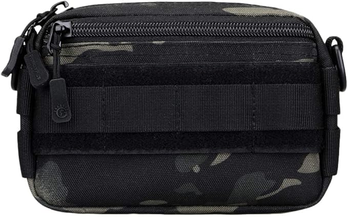 UNISTRENGH Tactical Pouch Molle Mini Modular Admin Pouch for Tactical Vest Chest Waist Pack Utility Tool Pouch Tactical EDC Bag