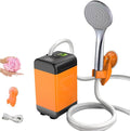 ACAGALA Outdoor Camping Shower Pump with Intelligent Digital Display Electric Portable Camping Shower
