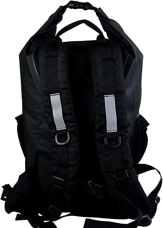30L Dry Bag Backpack. Premium Waterproof Backpack with Padded Shoulder Straps. PVC Construction. Keep Your Gear Dry