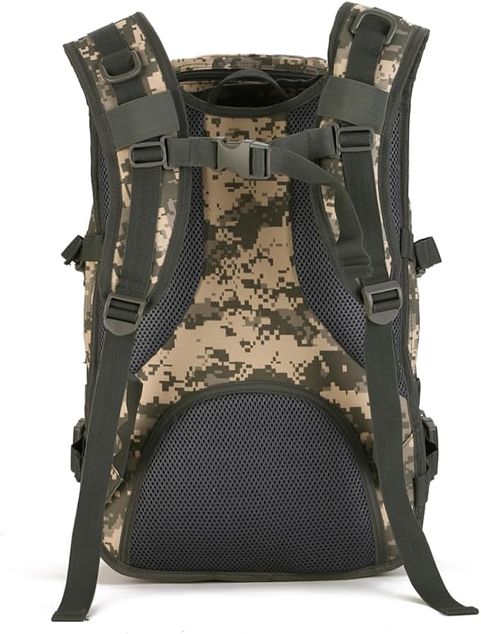 40L Tactical Military BackpackMOLLE Hunting Backpack/Fishing Rucksack/Laptop Bag/Assault Pack for Hiking Camping Hiking Travel