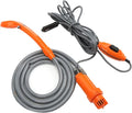 aqxreight Portable Outdoor Camping Shower with 12V Car Adapter for Hiking Pet Washing
