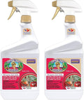 Bonide Captain Jack's Deadbug Brew Ready-to-Use Spray 32 oz Outdoor Insecticide and Mite Killer for Organic Gardening (Pack of 2)