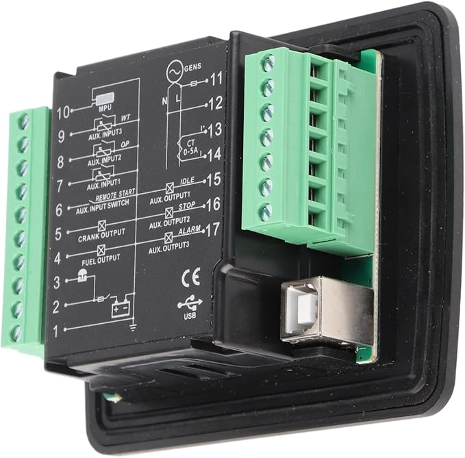 DC30D Generator Controller Automatic Genset Controller Panel Intelligent Generator Control Module Professional Accessories for Use