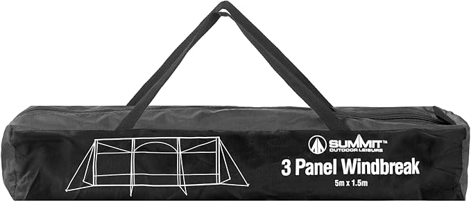 Camping Windbreak Stove Windscreen - Beach Windshield ShelterSunshade ScreenWinter Outdoor Caravan Privacy Shield with Top Windowfor Garden Charcoal Grills BBQ Picnic