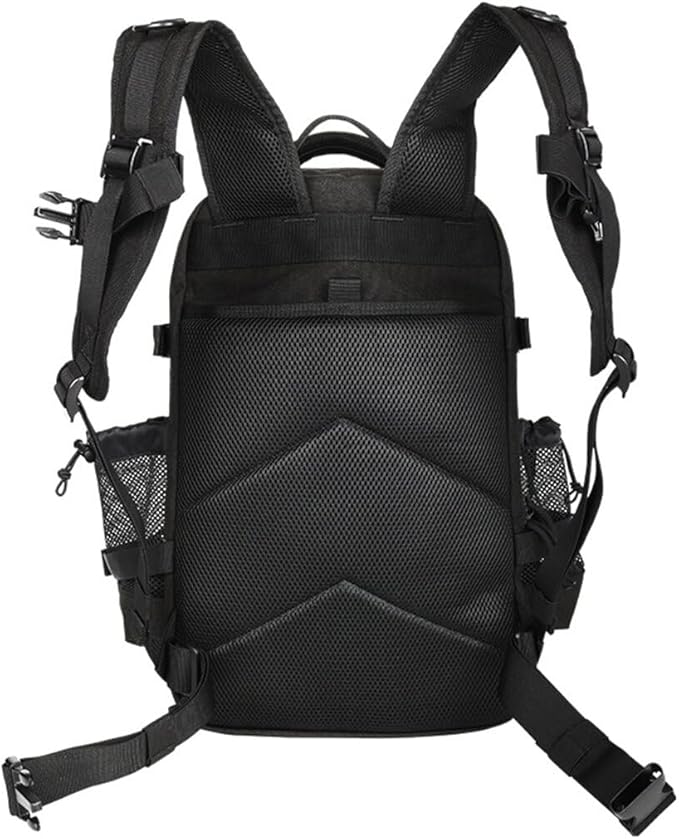 MOLLE Tactical Backpack for Outdoor Hiking and Camping Military Assault Pack with Multiple Compartments Waterproof Sports Rucksack for Adults