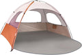 NXONE Beach Tent Sun Shelter with UPF 50+ UV Protection Lightweight Easy Setup Portable Beach Canopy for Family Large Space for Beach Camping &amp Outdoor 3/4/6 Person