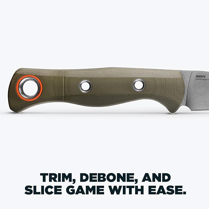 Benchmade - MeatCrafter 15500 Hunting and Cutlery Knife with OD Green G10 Handle (15500-3)