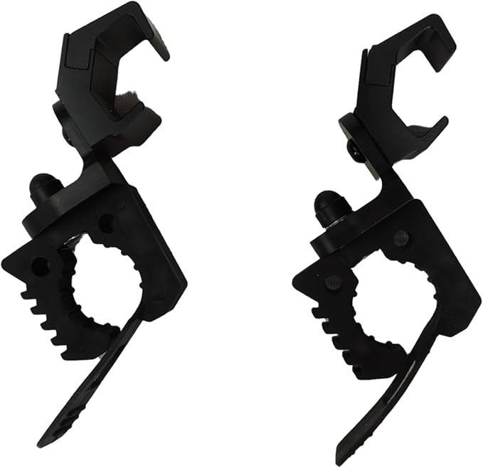 UTV Roll Bar Axe Kit – Includes Hornet Razor-Edge 23.5-Inch Chopping Axe and Machined Aluminum Mounting Clamps – Heavy-Duty Tool Carrier Fits Profile Profile Tube Roll Cages