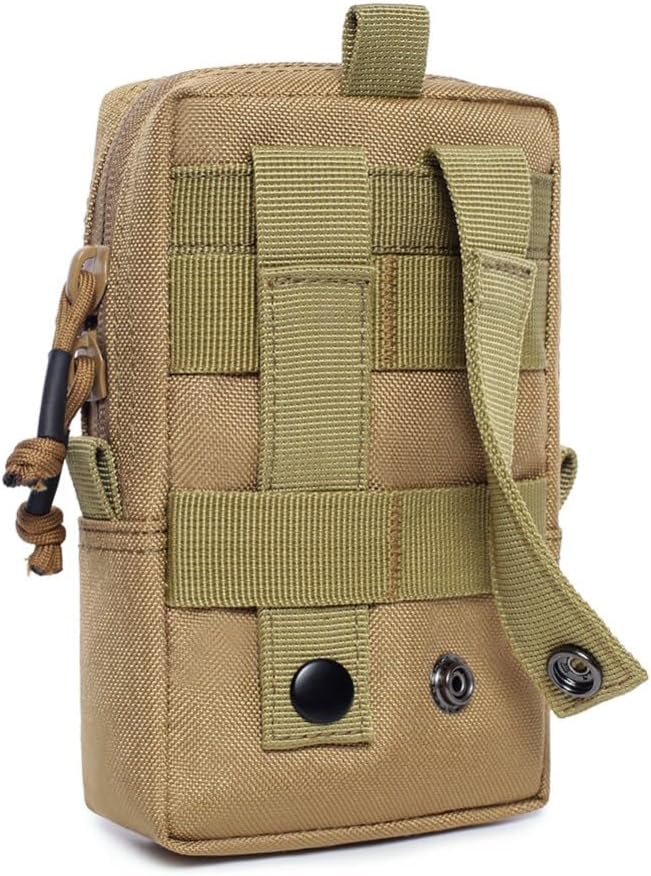Pouch Phones Waist Bags 1000D Bag for Hiking Camping Cycling Flashlights Outdoor Tools Storage Holders