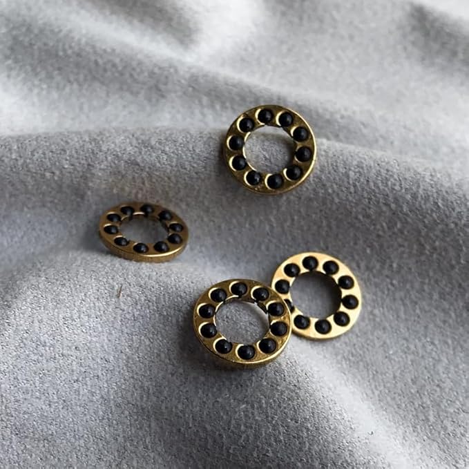 2PCS Flippers Fit for Zero Tolerance 0450 0460 0055 Brass Gasket Washer DIY Replacement Accessory