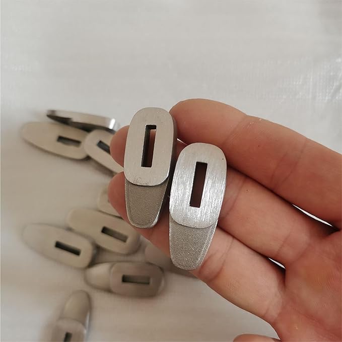 2PCS Casting Stainless Steel Knife Finger Guard Protectors Fit for Home Kitchen Outdoor