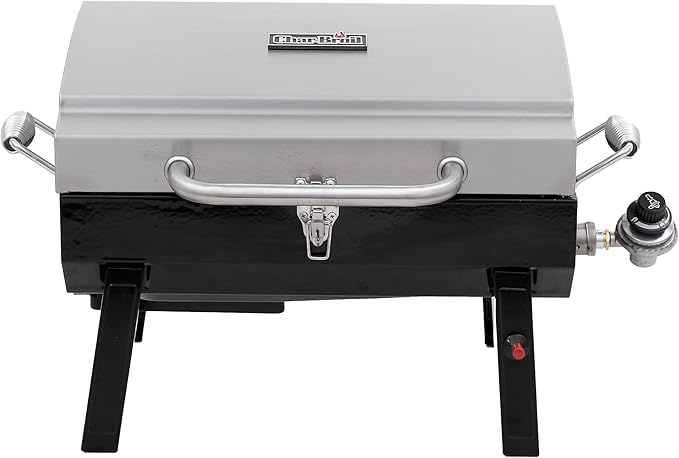 Charbroil 1-Burner Portable Gas Grill Stainless Steel - 465640214