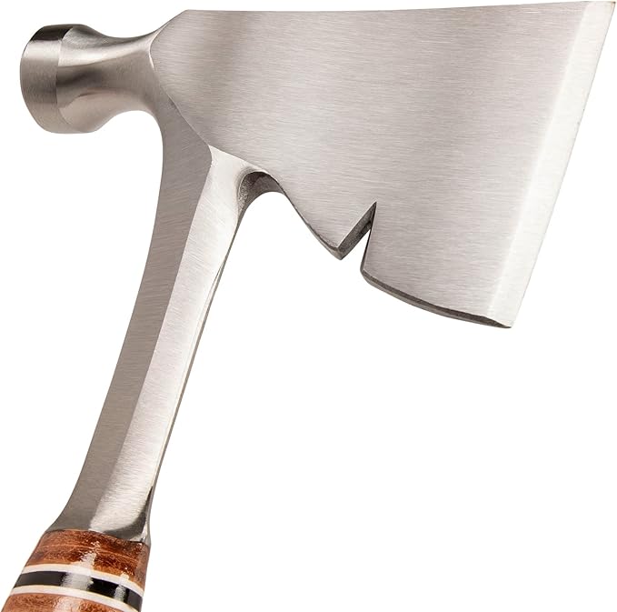 ESTWING Carpenter's Hatchet - 13 Carpenters Axe with Smooth Face &amp Genuine Leather Grip - E2H