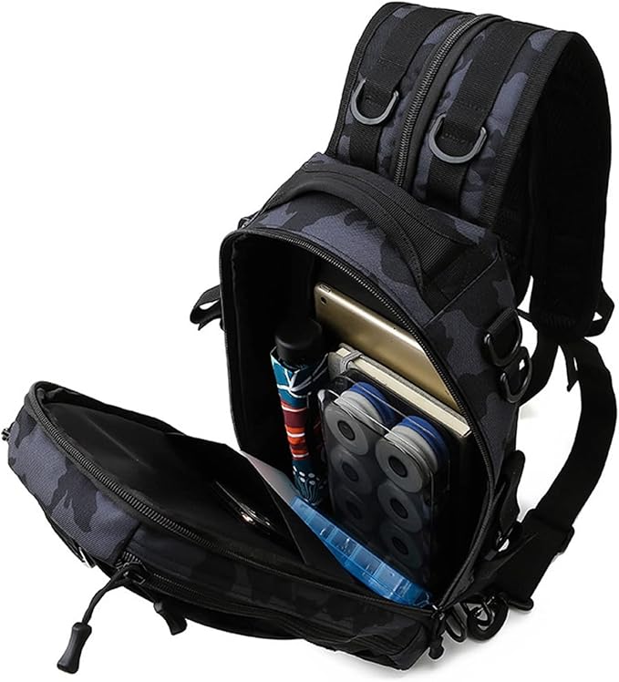 Tactical Backpack for Men Multifunctional Waist Chest Bag Sport Travel Bags Backpack for Men(2)