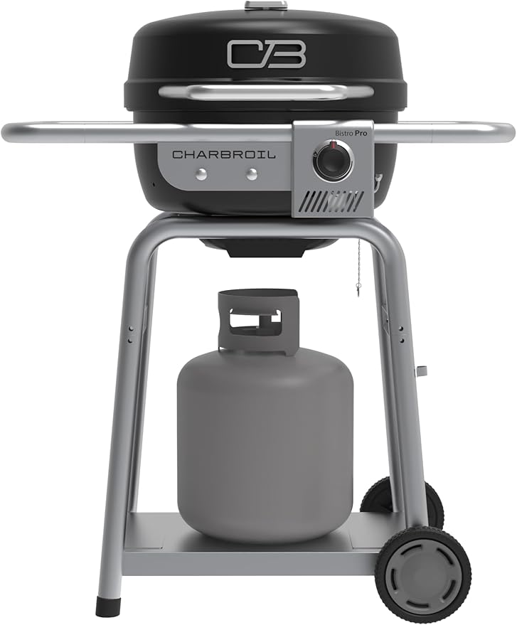 Charbroil Bistro Pro Gas Grill for Small Spaces and Patios Black - 25302161
