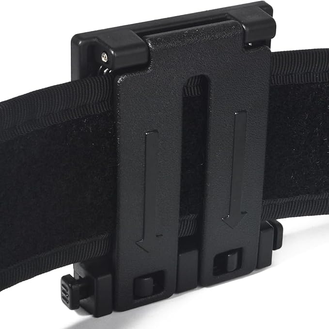 Tactical MOLLE Holder for Belt with Belt Metal Material Accessories Walkie Talkie Holder for Vest Or Pack
