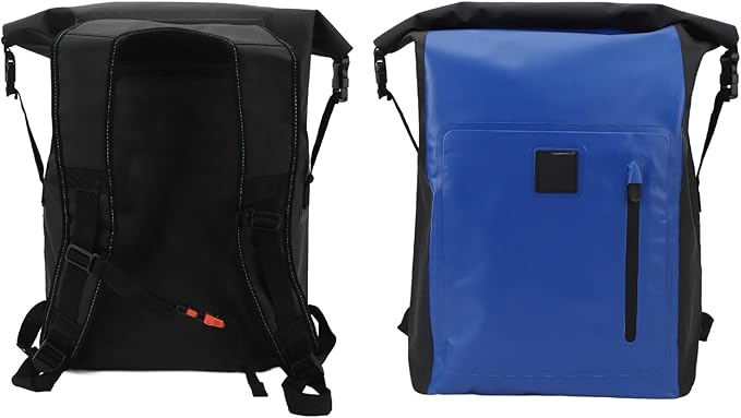 RiToEasysports Water Proof Backpack 25L Dry Bags Floating Kayak Backpack with PVC Mesh for Kayaking Paddle Boarding Camping Fishing