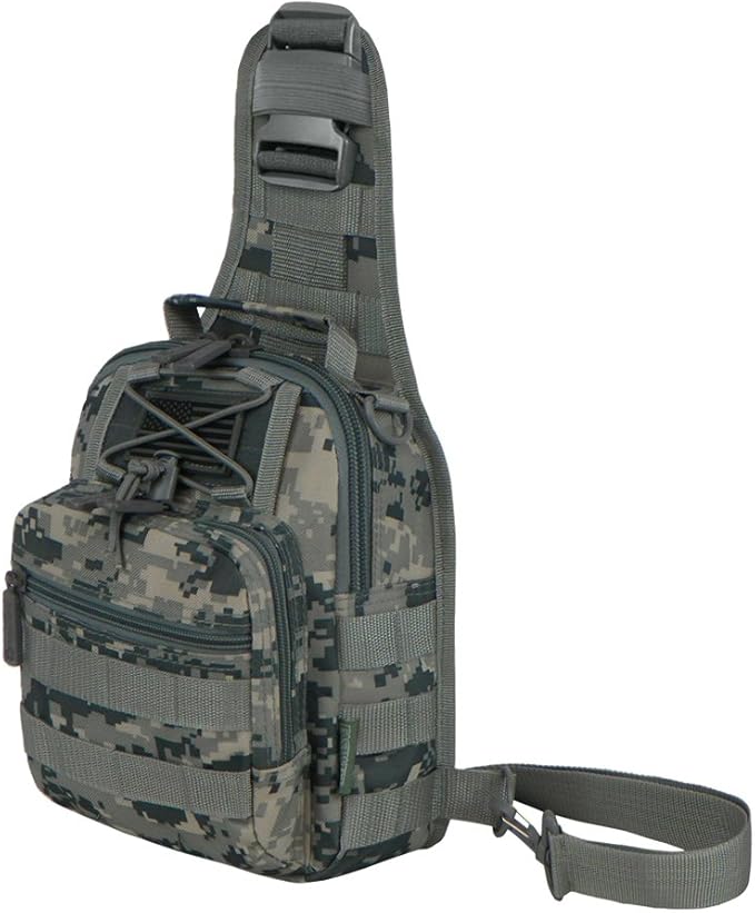 East West U.S.A RTC517 Tactical Sling Chest Utility Shoulder Bag