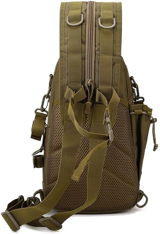 Jungle Leopard Rucksacks Tactical Backpacks Waist Chest Climbing Bag Sport Travel Short Trip Fishing Pack Outdoor(BCP)