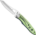 LEATHERMAN Skeletool KB Pocketknife with Straight Edge Stainless Steel Blade and Bottle Opener Verdant Green
