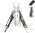 Multitool 20-in-1 Full-Size Multi-Purpose Pliers Lightweight EDC Tactical Gear With Safety Locking Camping Knives &amp Tools Gifts for Guys Gifts for Hunters Men who have Everything (Green Ca
