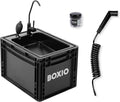 BOXIO - Portable Sink - Compact Mobile Sink for Camping Garden Outdoor Events Worksite RV Indoor