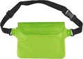 Waterproof Dry Bag Waterproof Swimming Bag Drifting Diving Shoulder Waist Pack Bag Underwater Mobile Phone Bags for Beach Boating Water Sports for SwimmingBoating(Green)