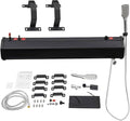 Roof Rack Shower20L/30L Portable Camping Solar Shower with Water Tank Roof Rack Mount Road Shower Pressurized Water TankOutdoor Activities Water Supplyfor SUVs Sedans RVs Trucks