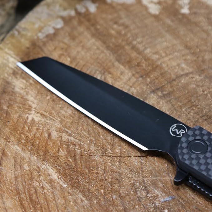 WHISKEY BENT HAT CO. Swift Assist Pocket Knife 7.45 Overall Length 440C Steel Blade (Come and Take It)