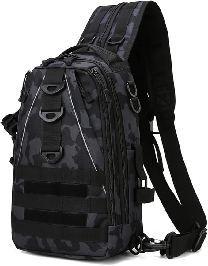 Tactical Backpack for Men Multifunctional Waist Chest Bag Sport Travel Bags Backpack for Men(2)