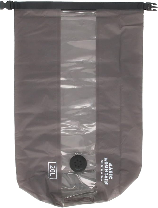 MAGIC MOUNTAIN Bag Compress Dry Bag Gray 15 LMMCPDB15L