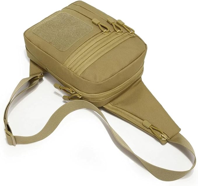 Tactical Concealed Crossbody Gun Bag Shoulder Chest Pack Outdoor Hiking Hunting Camping Chest Bag With Gun Holster