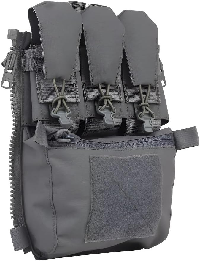 Tactical Supplement Pack High-Strength Nylon Expansion Bag Quick-Pull Head &amp Detachable Plate For Tactical Games