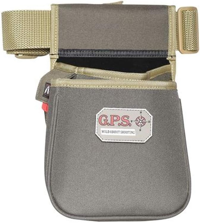 G. Outdoors Products Contoured Double Shotshell Pouches &amp Web Belt - Rugged Shooting Range Bag