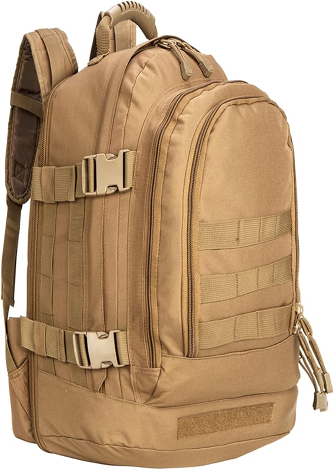 Greencity Laptop Backpacks Tactical 3 Day Expandable Bug Out Bag Classic Case Travel HikingCoyote