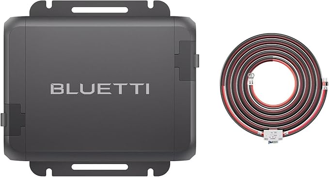 BLUETTI Charger 1 560W Alternator Charger Fast DC-DC Charging for Portable Power Stations 6X Faster Than Car Cigarette Lighter Compatible with 95% Solar Generator Perfect for Road Trips RVing