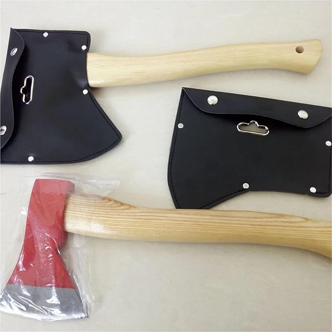 PU Leather Nylon Axe Cover Sheath Outdoor Portable for Axe Sheath Camping Cover Protection for Outdoor Camping Blade Protection