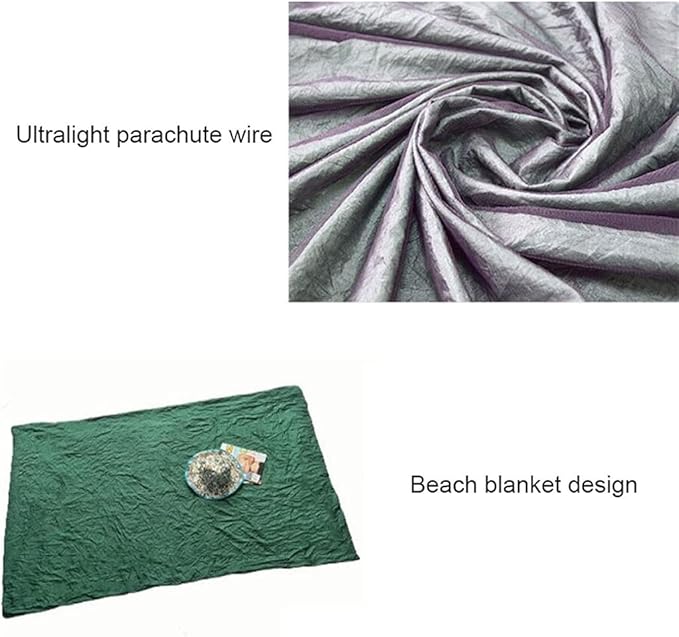 Portable Hammock Nylon Double Parachute Cloth Hammock with Hanging Chair Outdoor Camping （Expand: 140 * 240 cm） for Backpacking Beach