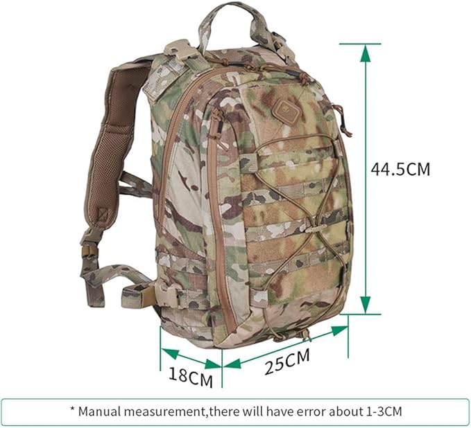 EMERSONGEAR Assault Backpack/Removable Operator PackFunctional Tac Backpack18LDaily Use