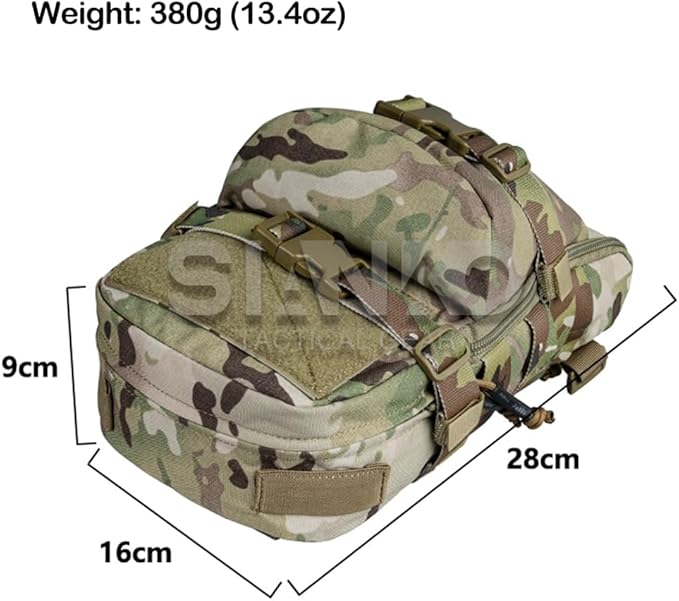MOLLE Tactical Hydration BackpackMolle Vest Accessory1000D Nylon Lightweight Water Bladder Carrier Sundry Reservoir Bag