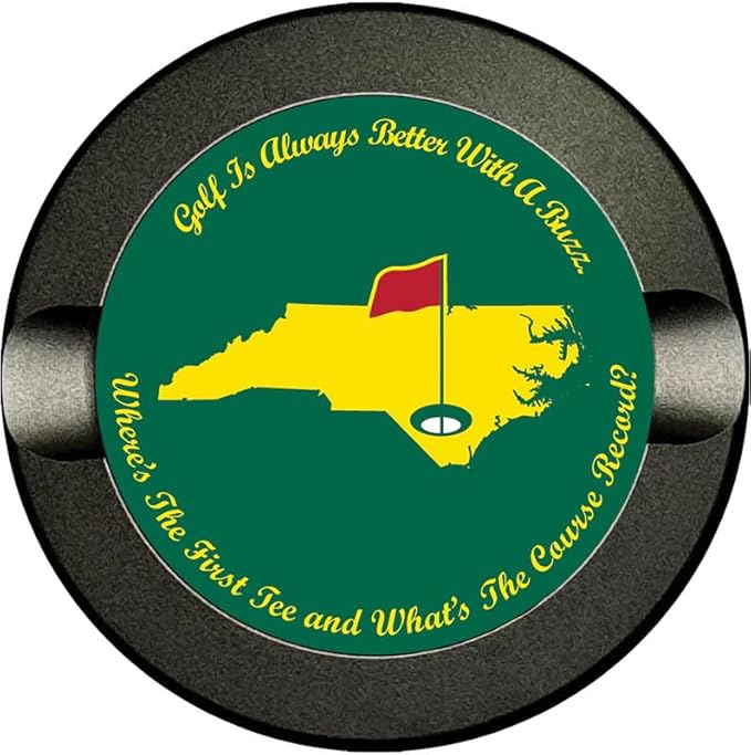 Brotherhood Metal Nicotine Pouch Can - Aluminum Container for Zyn - 2.75x2.75x0.85 inches - North Carolina