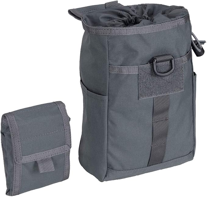 EXCELLENT ELITE SPANKER Molle Dump Pouch Drawstring Magazine Utility Pouch Folding Dump Pouch Waist Bag