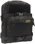 Jungle Leopard Tactical Mini Hydration Bag MOLLE Water Backpack Pack Bladder Pouch Vest Pocket for Airsoft(BCP)