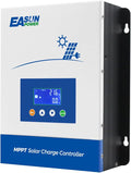 POWLAND 80A MPPT Solar Charge Controller12V/24V/36V/48V AutoMax Input 150V LCD Display Regulator Intelligent Charge Controller for Sealed Gel AGM Flooded Lithium Battery