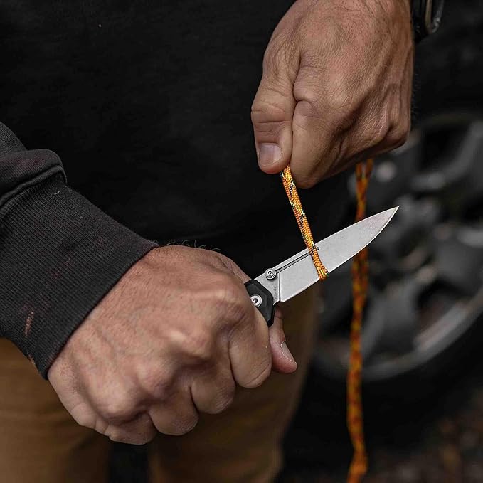 Gerber Gear Zilch Pocket Knife with 3.1 Plain Edge Blade Folding Knife with Clip Lightweight EDC Gear and Equipment