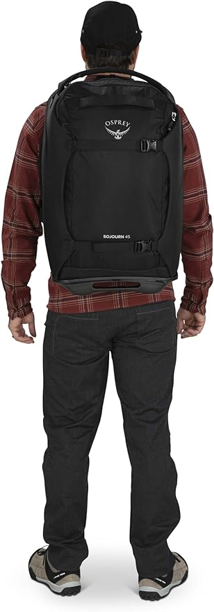Osprey Sojourn 22/45L Wheeled Travel Backpack with Harness Black