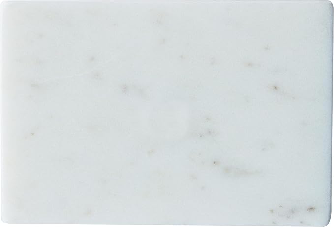 Bloomingville Marble Box Storage Container with Lid White